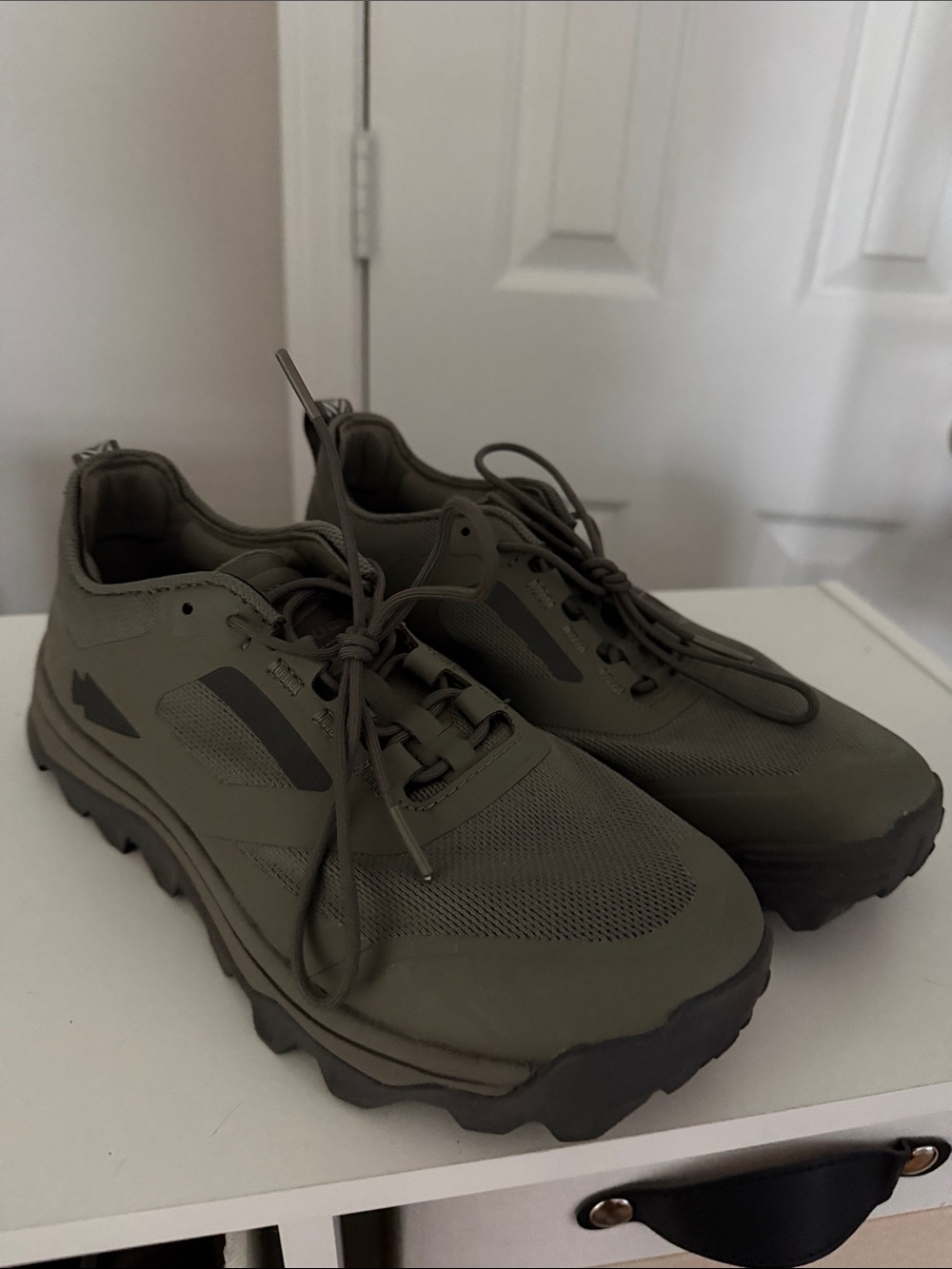 GoRuck Mackall NWOT Olive Green Trail Sneakers M6 W8